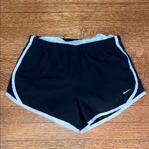 Back Nike Dri-Fit running shorts